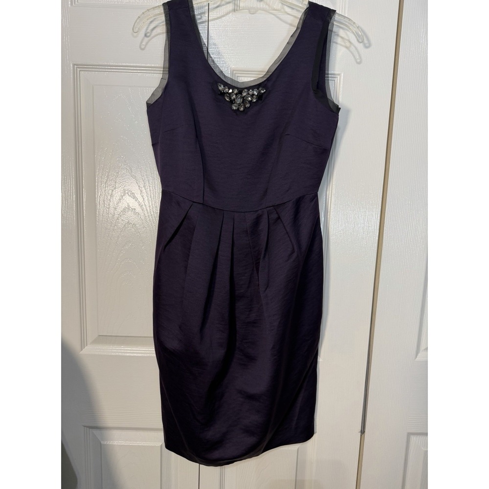Simply Vera Wang Women's Purple Dress Shift Size 2